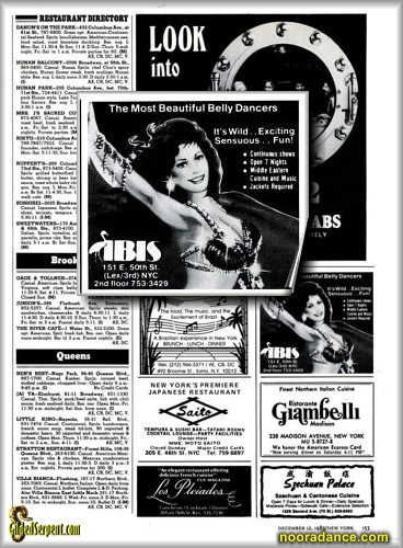 Ibis ad in NY mag 1983