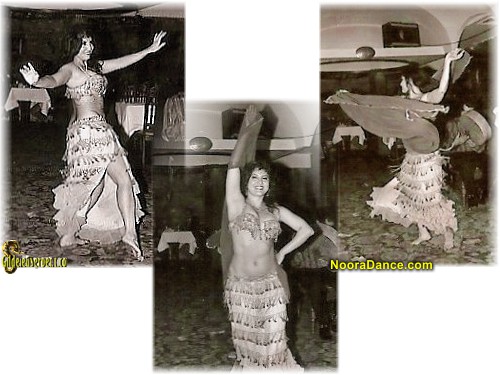 Noora dances at the Tripoli