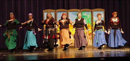 Al Raqs Ma’al Miqass (“Dances with Scissors”) from Cedar Rapids, Iowa 
