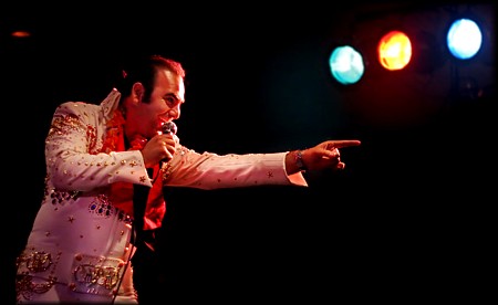 Ghasan as Elvis
