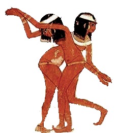 ancient dancers