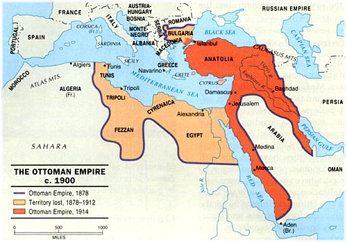 Ottoman Empire map