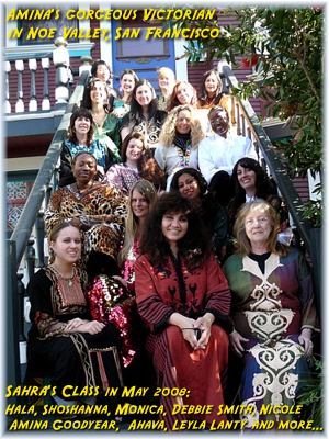 Sahra's class at Amina's in May 2008