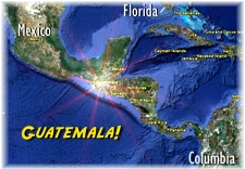 Guatemala map