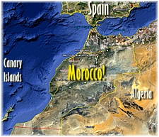Map of Morocco