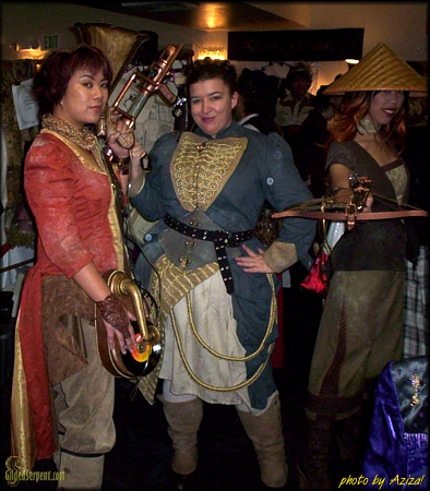 Ladies in coats by Aziza!