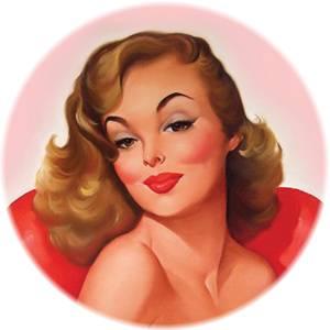 Pin up portrait