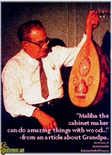 Grandpa the oud maker