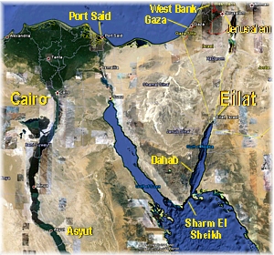 Eilat Map