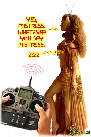 Remote control robot dancer