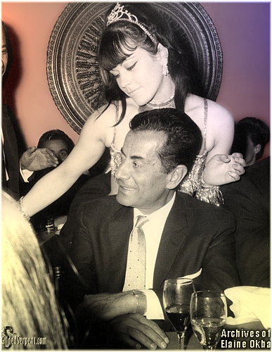 Elaine with Farid el Atrash