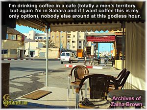 Cafe in Dakhla