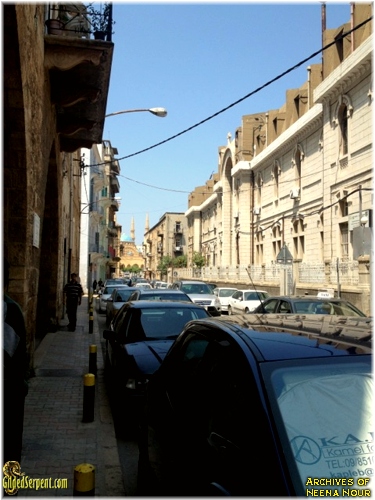 Gemmayzeh, a street in East Beirut