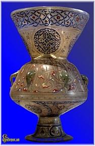 Beautiful vase at the newly opened Islamic Art  Museum