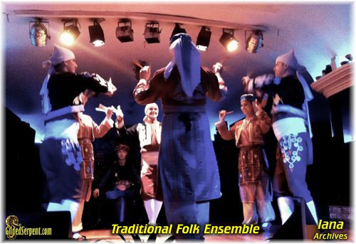 Folk dance at the Orient House