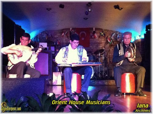 Musicians at the Orient House