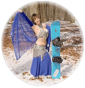 Lauren snowboard