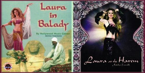 Laura on 2 CD covers