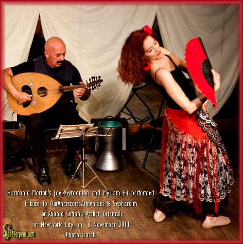 Harmonic Motion's Joe Zeytoonian and Myriam Eli performed Tribute To Our