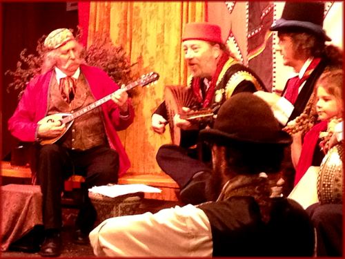 Kevin Cloud and friends at the Dicken's Fair