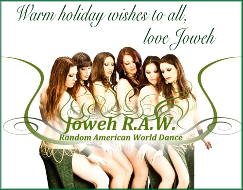 Holiday card from TerriAnne and Joweh!