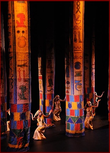 Egypt Set with Pillars