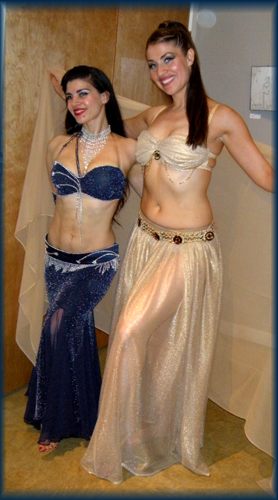 Shab and student at gig