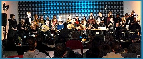 Aswat Music Ensemble performs at the De Young Museum's King Tut Exhibit